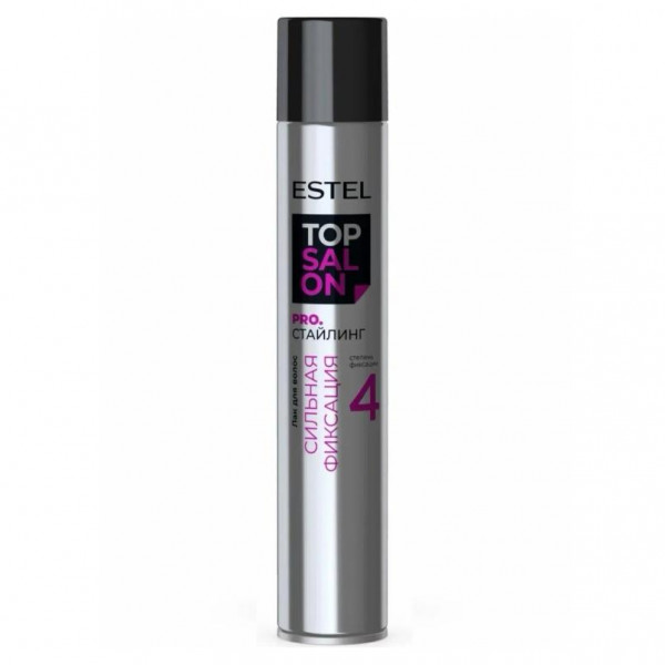 ESTEL TOP SALON PRO.СТАЙЛИНГ Лак для волос 400мл Сильная фиксация