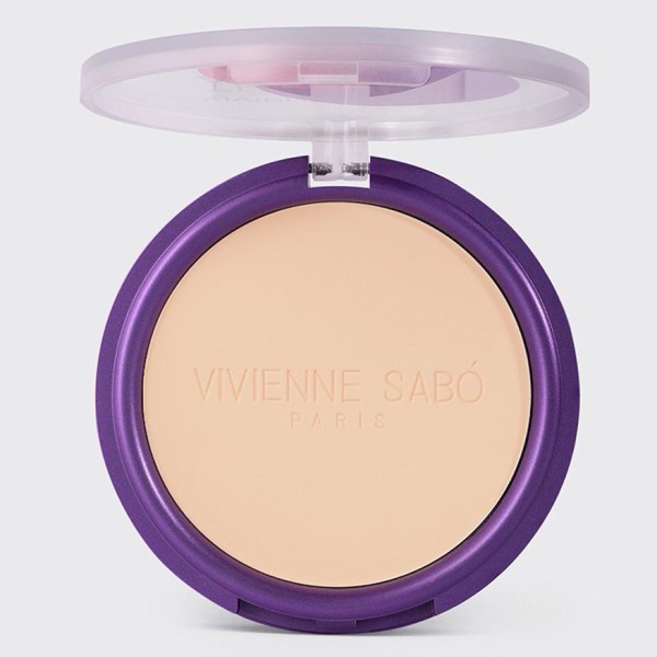 VIVIENNE SABO Пудра компактная матирующая/ Mattifying Pressed powder/ тон 01