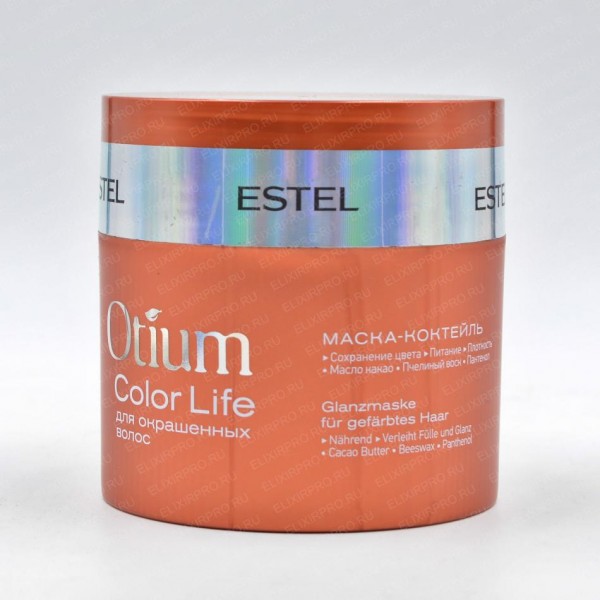ESTEL OTIUM COLOR LIFE Маска-Коктейль 300мл Для окрашенных волос
