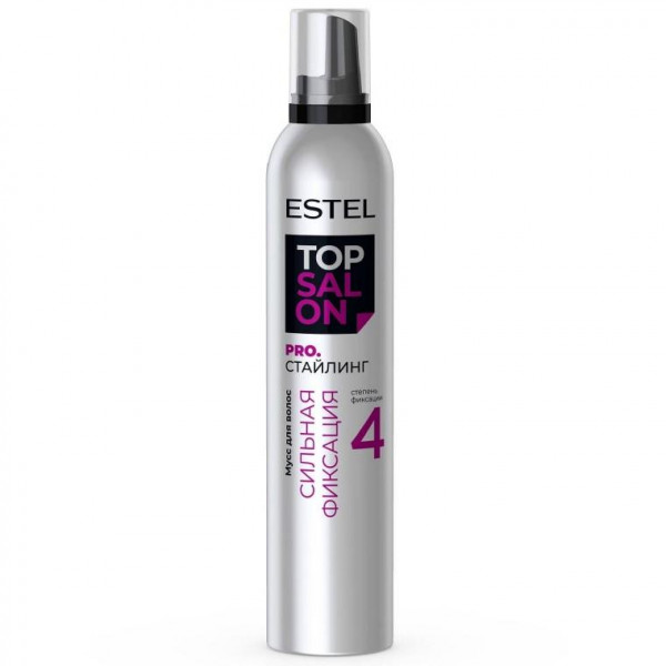 ESTEL TOP SALON PRO.СТАЙЛИНГ Мусс для волос 350мл Сильная фиксация