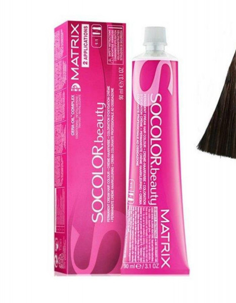 MATRIX SoColor Beauty Крем-Краска СБ т.8AV Свветлый блондин пепельно-перламутровый 90мл