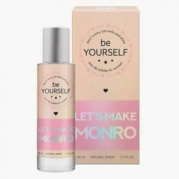 YOU&amp;WORLD Be Yourself Let's make Monro т/в 50 мл Би ёсэлф Лэтс мэйк Mонро / Women